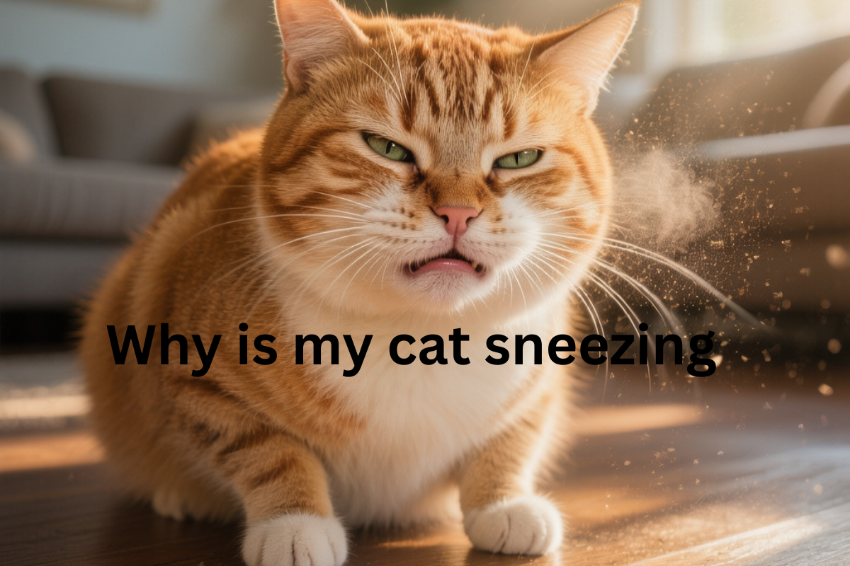 why is my cat sneezing