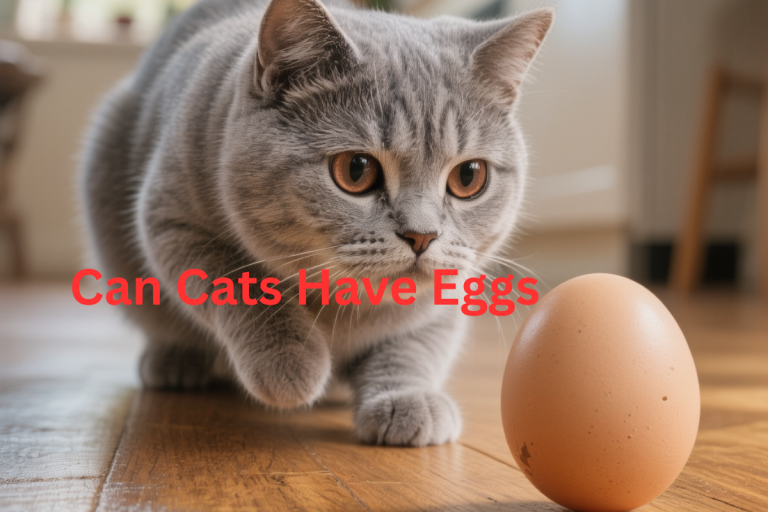 Can cats have eggs